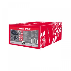 Lahti Pro Półbuty O1 SRA czarno-niebieskie 46 (L3040946) 3