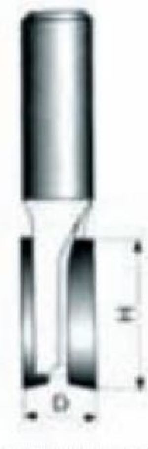 Condor Frez do drewna prosty 14 x 19mm trzpień 8mm (CON-RB-205) 2