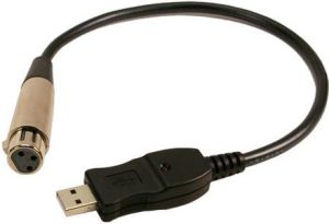LogiLink Adapter USB 2.0 do złącza XLR - mikrofon 1