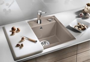 Zlewozmywak Blanco Dalago 45 Silgranit antracyt z korkiem automatycznym (517156) 3