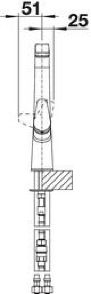 Bateria kuchenna Blanco Avona-S stojąca biała (521280) 4