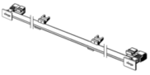 Viega Ruszt do odpływu liniowego ścienny Advantix Vario SR1 120cm (736569) 2