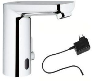 Bateria umywalkowa Grohe Eurodisc Cosmopolitan stojąca chrom (36325001) 2