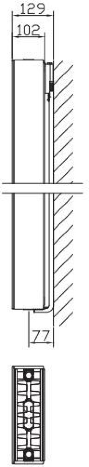 Stelrad Grzejnik płytowy Vertex Plan typ 22 160 x 50cm (GR-ST-VP-22050) 2