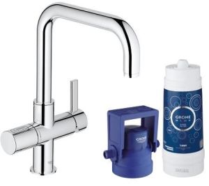 Bateria kuchenna Grohe Blue Pure stojąca chrom (31299001) 1