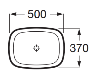 Umywalka Roca Inspira 50cm (A327500000) 2