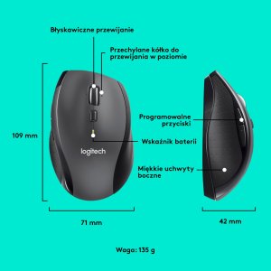 Mysz Logitech M705 Marathon (910-001949) 6