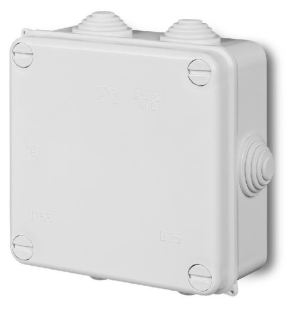 Elektro-Plast Puszka odgałęźna EP-LUX PK-4 z wkładem IP55 135 x 135 x 65mm (0233-01) 2