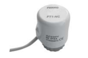 Ferro Głowica termoelektryczna M30x1,5 230V (FT1-NC) 1