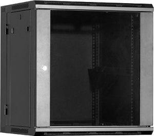 Szafa Linkbasic wisząca dwusekcyjna rack 12U 550mm czarna (do sam. montażu) (WCC12-655-BAA-C) 1
