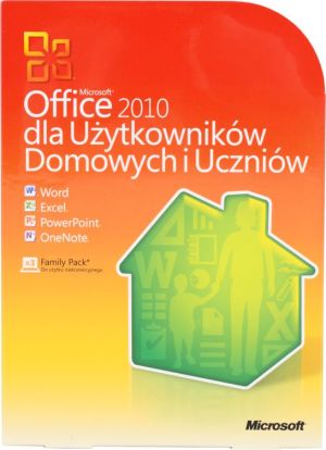 Microsoft Office 2010 dla Użytkowników Domowych i Uczniów BOX 2