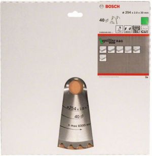 Bosch Tarcza pilarska Optiline Wood 254 x 30mm 40z (2608640435) 2