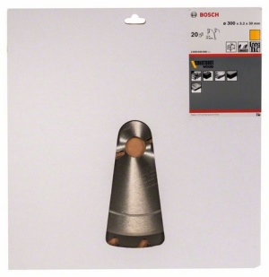 Bosch Tarcza pilarska Construct Wood 300 x 30mm 20z (2608640690) 2