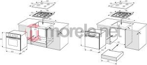 Płyta grzewcza Mastercook MPW-4GLS X 2