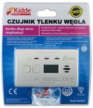 Kidde Czujnik 10LLDCO czadu tlenku węgla z wyświetlaczem LCD (10LLDCO) 3