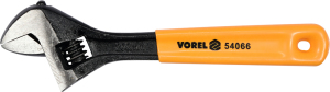 Vorel Klucz nastawny typu szwed 200mm gumowa rękojeść (54066) 1