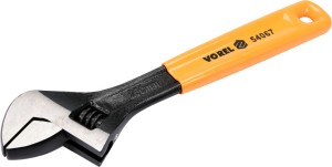 Vorel Klucz nastawny typu szwed 250mm gumowa rękojeść (54067) 2
