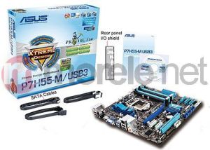 Płyta główna Asus P7H55-M/USB3 Intel H55 LGA 1156 (PCX/VGA/DZW/GLAN/SATA3/USB3/DDR3) mATX 4