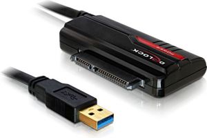 Kieszeń Delock ADAPTER USB 3.0-SATA 22 PIN+ZASILANIE 1