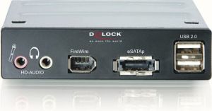 Delock FRONTPANEL MULTI USB/AUD IO/ESATA/FIREWIRE (91477) 1