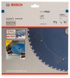 Bosch Tarcza pilarska Expert for steel 184 x 20mm 48 zębów (2608643055) 2