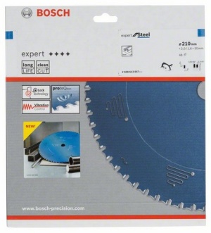 Bosch Tarcza pilarska Expert for steel 210 x 30mm 48 zębów (2608643057) 2