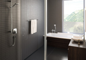 Zestaw prysznicowy Hansgrohe Croma Select E punktowy biały (26424400) 4