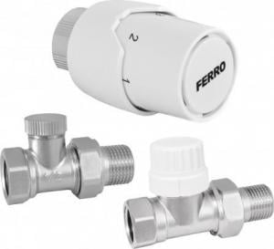 Ferro Komplet termostatyczny prosty 1/2" (ZTM200 1