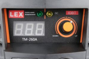 LEX Spawarka inwertorowa MMA 260A (LXIW26) 11