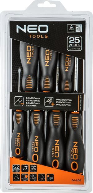 Neo Zestaw wkrętaków 7szt. (04-206) 2