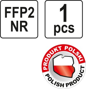 Yato Półmaska filtrująca FFP2/PZ (YT-74949) 3