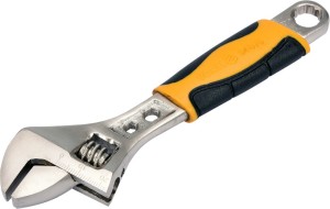 Vorel Klucz nastawny typu szwed 250mm gumowa rękojeść (54072) 2