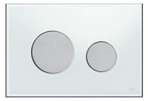 Przycisk spłukujący Tece Loop do WC biały (9.240.659) 1