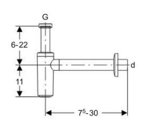 Syfon Geberit  (151.035.21.1) 2