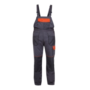 Lahti Pro Ogrodniczki ochronne grafitowo-pomarańczowe XL (L4060356) 1
