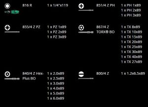 Wera Zestaw Kraftform Kompakt 62 33 elementy z uchwytem szybkomocującym Rapidaptor (05059297001) 10