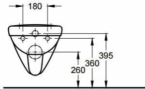 Miska WC Keramag Renova nr 1 Comfort Rimfree wisząca (208560-000) 2