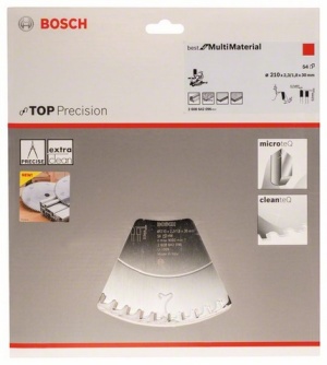 Bosch Tarcza pilarska Top Precision Best for Multi Material 210 x 30mm 54z (2608642096) 2