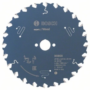 Bosch Tarcza pilarska Expert for Wood 160 x 20mm 24z (2608644019) 1