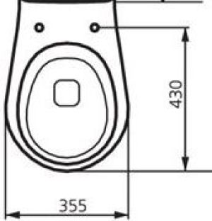 Zestaw kompaktowy WC Roca Madalena 50.5 cm cm biały (WM821MD7Z000002) 4