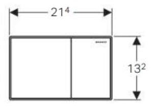 Przycisk spłukujący Geberit Sigma 60 do WC chrom mat (115.640.GH.1) 2