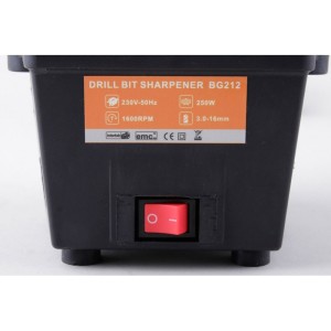 Euro-Craft Ostrzarka do wierteł 250W 3-16mm (BG212) 4