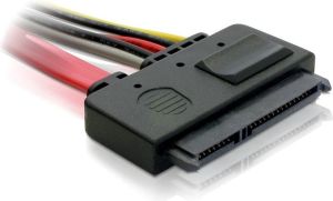 Delock SATA 22-pin - SATA 22-pin, 0.2m, Wielokolorowy (84362) 2