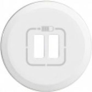 Legrand Plakietka gniazdka zasilającego 2 x USB biały (068256) 1