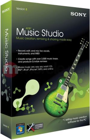 Sony Acid Music Studio 8 1