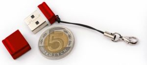 Pendrive Modecom Memodrive Mini 8GB Czerwony 2