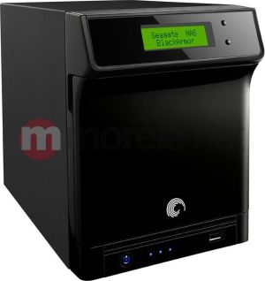 Serwer plików Seagate BlackArmor NAS 400, bez dysków, 10/100/1000 Mb/s, czarna (STAR400) 1