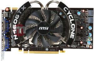 Karta graficzna MSI NVIDIA GF 460GTX Cyclone, 1024MB GDDR5 (256 bit), PCI-E, DUAL-DVI-I/miniHDMI (N460GTX Cyclone 1GD5/OC) 2