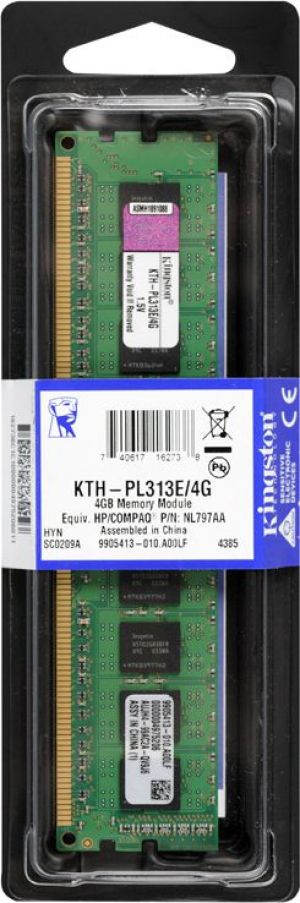 Pamięć serwerowa Kingston 4GB 1333MHz ECC Module KTH-PL313E/4G 1