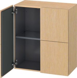 Duravit Szafka górna L-Cube 70cm dąb szczotkowany (LC117701212) 1